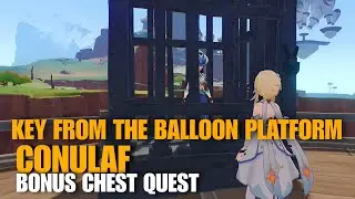 Key from the Balloon platform | Conulaf Bonus chest quest | Genshin Impact Natlan