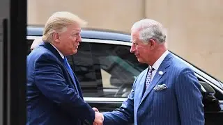 Trump sends well wishes to King in all-caps social media post