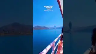 Statue of unity,Ektanagar,Gujrat🥰#Statue of unity #ektanagar#touristattraction #touristplacegujrat