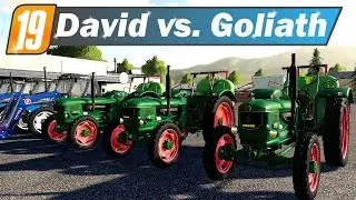 LS19 David vs. Goliath - PFLANZENSCHUTZ Challenge mit den alten Deutz | Farming Simulator 19