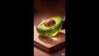 Crystal Clear Glass Fruit Cutting | Pure ASMR