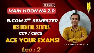 Residential Status - 2nd Class