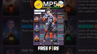 MP5 gun character combo🤯 in free fire||free fire mp5 gun skin||mp5 gun tricks #freefire #combo #gun