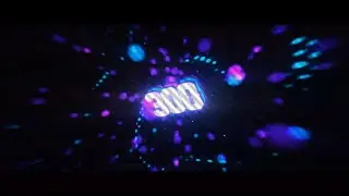 [CM3] 300 Subs 2.5D Blue/Purple Intro Template | FHD 1080p60fps | FREE DL