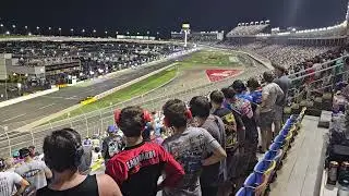 The roar of Nascar at Charlotte motor speedway Coca-Cola 600