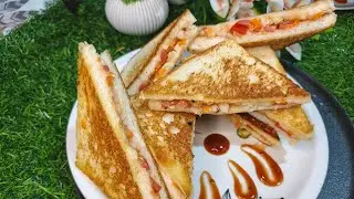 Sandwich Recipe।। (No Chicken, No Egg,No Mayonnaise) Vegetable Sandwich. 