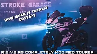 Fully modified r15 v3  |  touring | tessa 2.0 | behind the scenes | artist with helmet