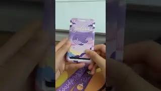 How to open the card lanyard type holders! #cardholder #kpopmerch #tutorial
