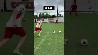 Shooting challenge on a pro goalkeeper