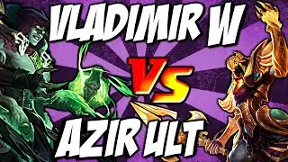 Azir Ult vs Vladimir Pool - Emperor's Divide vs Sanguine Pool #lolclash by LoL Clash & Combo