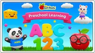 Preschool Learning activities for 3 year olds at home | Learn ABC Phonics Shapes Numbers Colors 🌈
