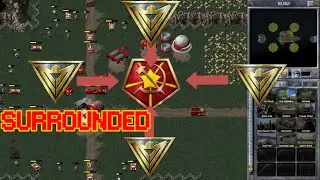 C & C Red Alert 1 Remastered - Custom Mission - Surrounded