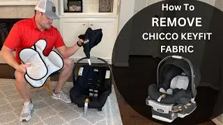 Как снять обивку автокресла Chicco KEYFIT | Советы по снятию