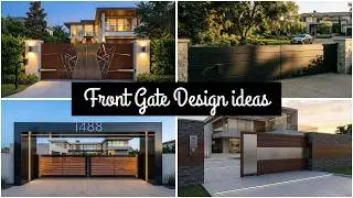 100 Modern Front Gate Design Ideas 2026 | Luxury & Minimal Gate Designs for Modern Homes