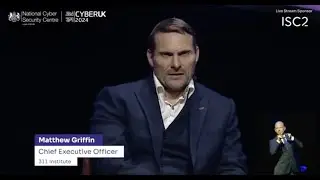 CyberUK24 Plenary Future Tech, Future Threat, Future Ready | NCSC, UK | Matt Griffin | Cyber Keynote