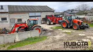 ✅🔥Rozrzucanie Obornika pod kukurydze 2023🌾✅Kubota M6-122 + rozrzutnik metal-fach falcon w akcji✅🔥