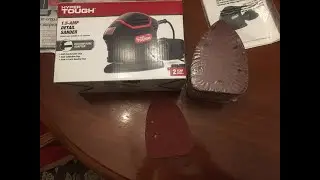 Testing cheap Amazon Mouse detail pads Hyper Tough 1.5amp Detail Sander