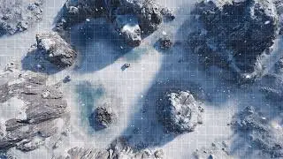 D&D | Frostcleft Part 4 Grid | Animated Battle Maps
