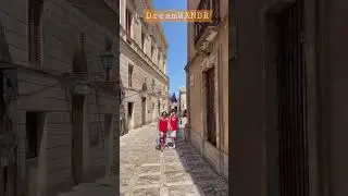 Romantic historic cobblestone streets of #Erice, #Sicily #Italy