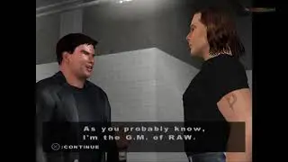 WWE Here Come The Pain PS2 Walkthrough 100% Part 1 (All dialogs)