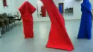 Tanzsäcke bei uns in der Schule