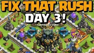 TH 17 RUSH TO MAX SERIES DAY 3 || COC UPGRADE TIPS