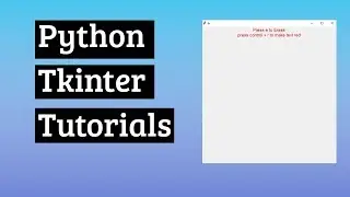 Key Bindings In Tkinter | Binding Ctrl+x or Shortcut Keys | In Hindi By Desi Programmer