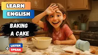 Baking a Cake - English Listening Practice &ndash; Learn English Through Story