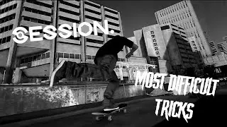 My most difficult tricks after 300 hours playing Session Skate Sim
