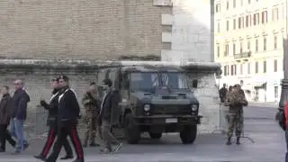 Roma blindata, l’esercito in strada nei luoghi sensibili