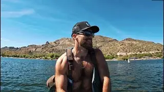 I Went Paddle Boarding in the Desert! | Weekend Vlog
