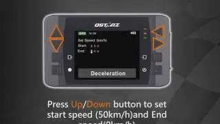 6000S Drag Race 50-0kph