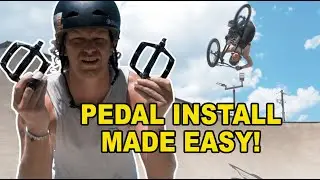 TIME 2 SHINE BMX EPISODE 2: HOW TO INSTALL BMX PEDALS