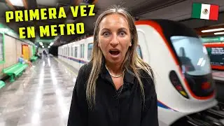 RUSOS SUBEN AL METRO DE MONTERREY POR PRIMERA VEZ 🇲🇽