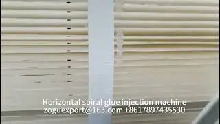 horizontal spiral glue machine, horizontal glue machine