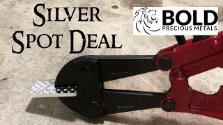 Bold Precious Metals Silver Spot Deal
