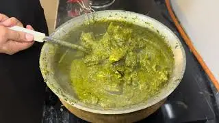 Palak Mutton Ghar Par Kaise Banaye | Perfect Desi Mutton Curry #food #foodies #foodlover #mutton 