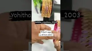 #ytshorts#trending #threadbangles #like,share,subscribe 🛎 for more interesting videos