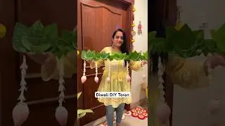Diwali DIY Toran🌼 #shorts #diwalidecoration #diwalispecial #diwalirangoli #diyideas #diycrafts #diy