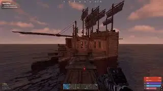 RUST Deep Sea Cinamatic sunset.
