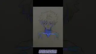 glow art #anime #animeeart #drawing #art #glowart #shorts