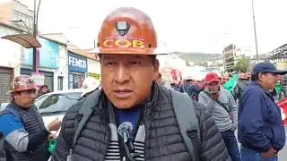 En el octavo día de movilización exigen la abrogación del Decreto Supremo 5503