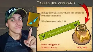 Misi&oacute;n: Inflige Da&ntilde;o al Maestro Karn con Armas de Combate a Distancia | Grim Soul Survival