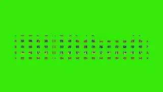 Eid Mubarak Green Screen Text Animation | Chroma Stock footage | Eid Mubarak In Advance - No 27