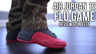 JORDAN 12 FLU GAME HONEST REVIEW & ON FEET! NIKE MADE ME DOUBLE UP ON THIS CLASSIC JORDAN SNEAKER!