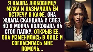 Я назначила встречу любовнице мужа. Она ждала скандала, но увидев папку, согласилась мне помочь.