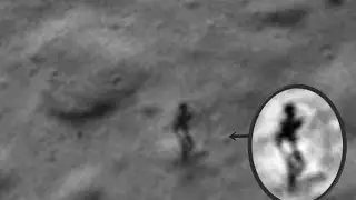 Alien on moon proof of apollo 11 cover-up project