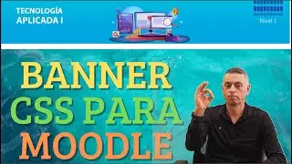 Como hacer un #banner para #moodle4 con #css