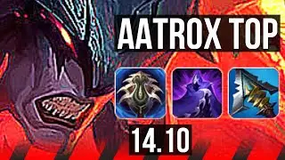 AATROX vs TWISTED FATE (TOP) | 5k comeback, 600+ games, 9/3/7 | EUW Grandmaster | 14.10