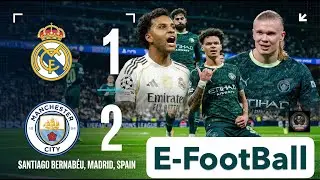 🔴 LIVE E-Football: Real Madrid vs Manchester City &ndash; Champions League Showdown at Santiago Bernab&eacute;u!